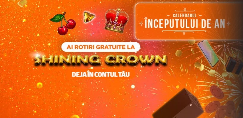 30 de Rotiri Gratuite la Shining Crown